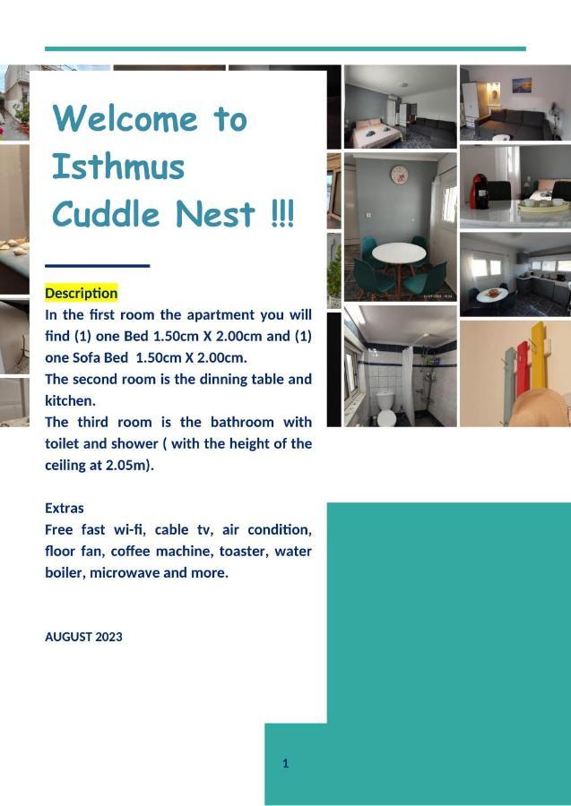 Ferienwohnung Isthmus Cuddly Nest Isthmia Exterior foto
